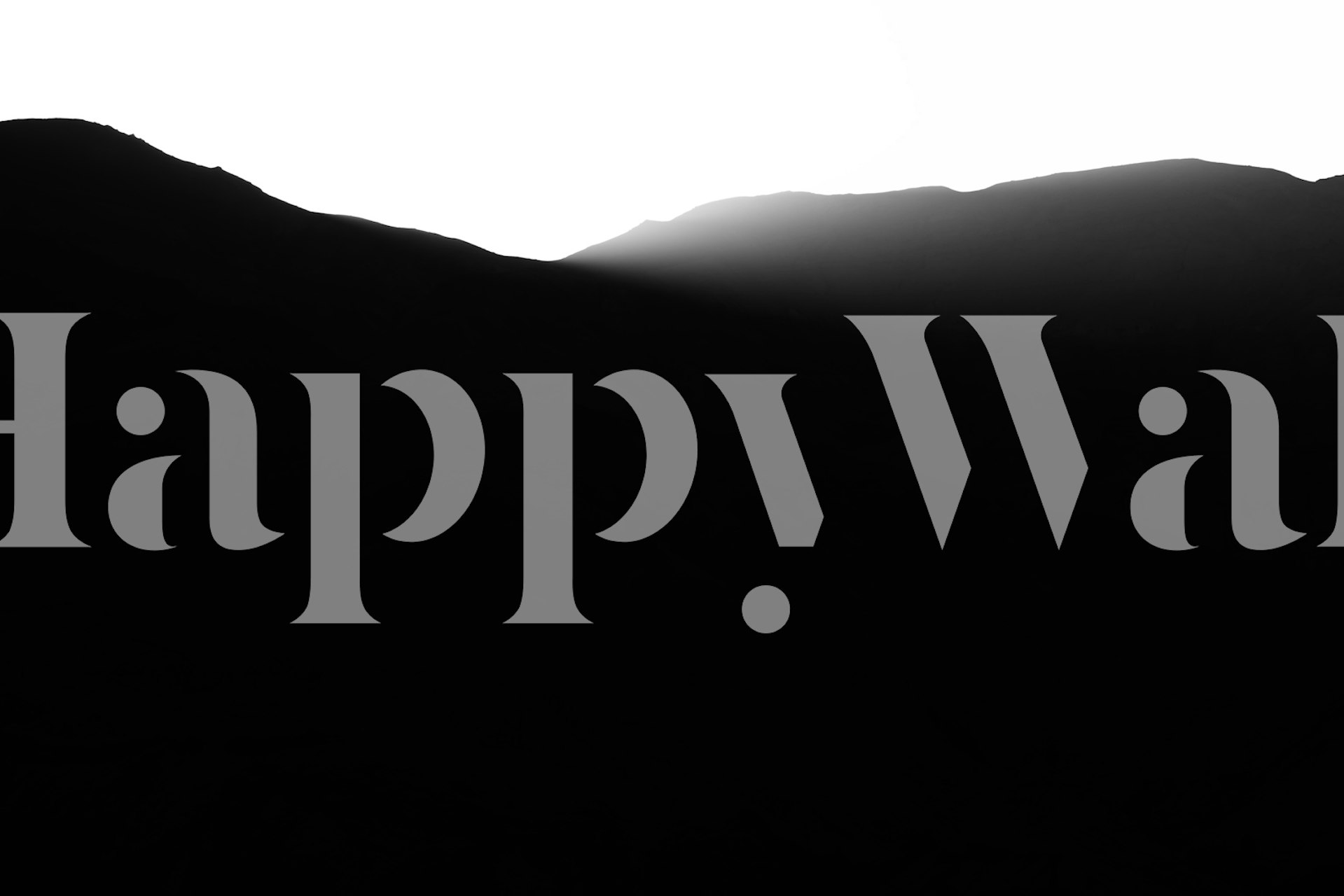 Mountains of Eilat 6 wallpaper displayed in a room