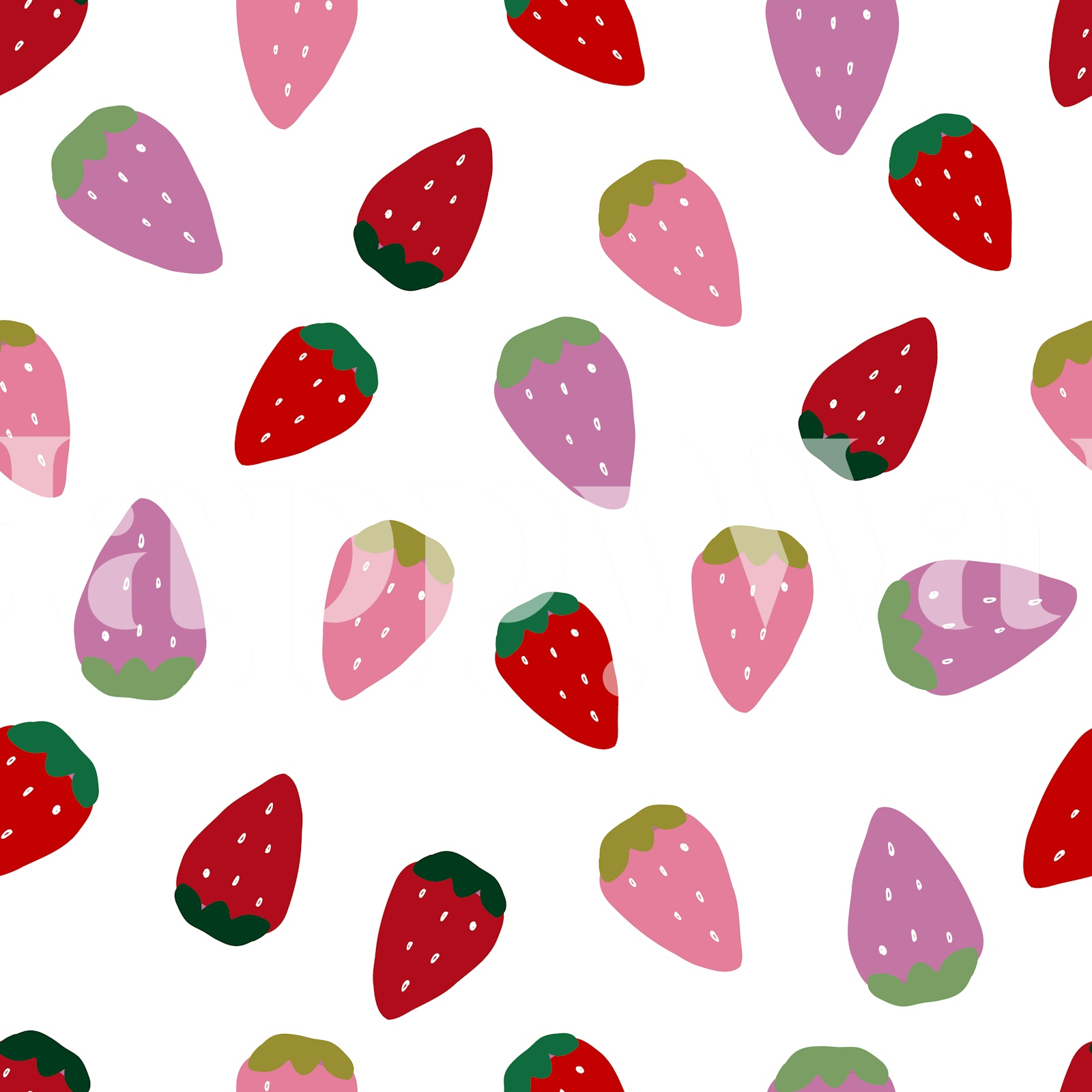 Berry Delightful Decor - happywall.com - Berry-Themed Textured Wallpaper
