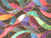 Stained Glass Mosaic Fantasy papel pintado