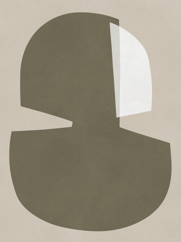 Modern Earth Tone Abstract