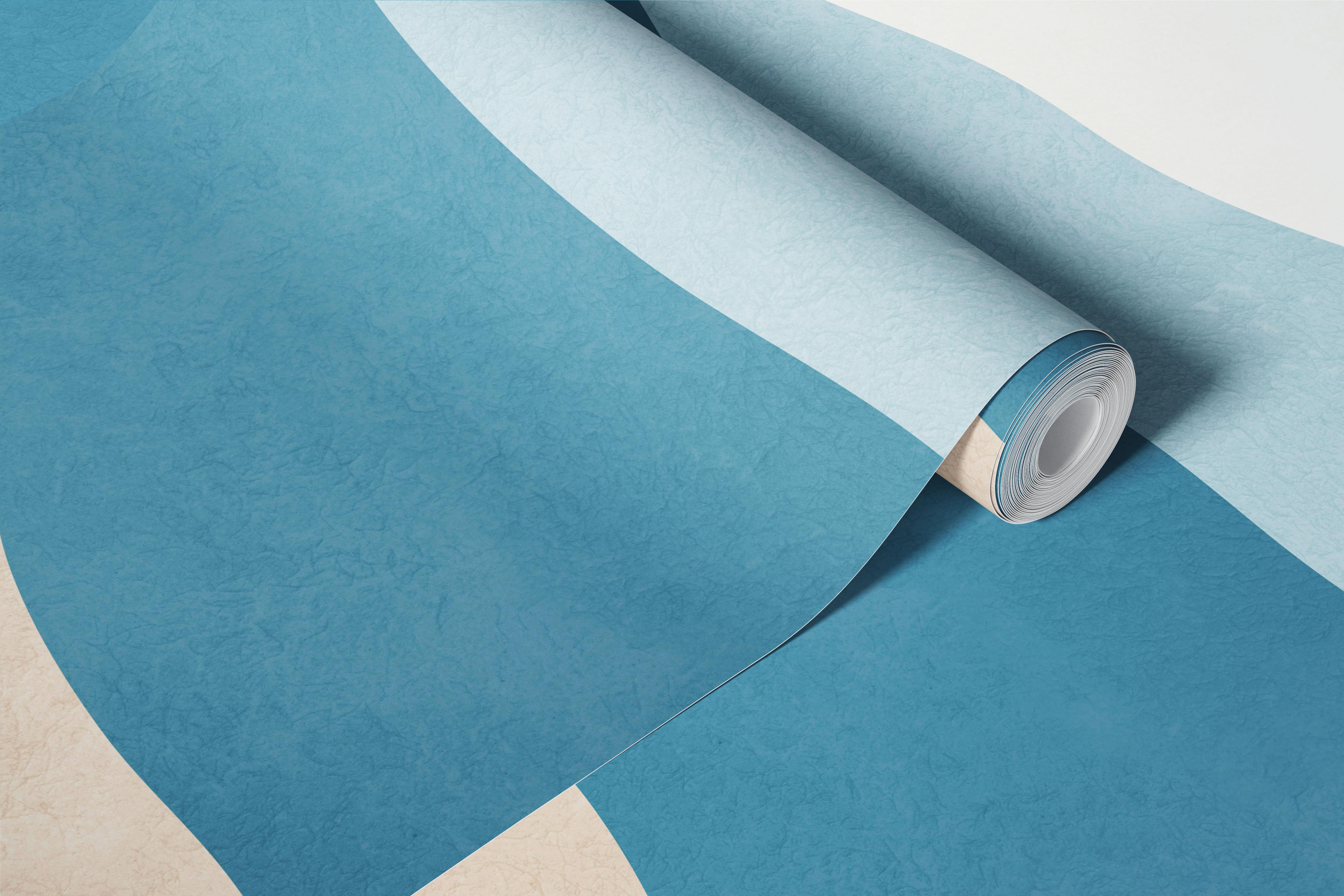 Calming Blue Ridge View tapetti huoneessa