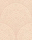 Subtle arches - ochre ternet - large