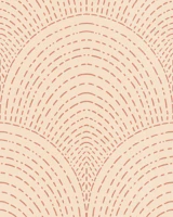 Subtle arches - ochre ternet - medium tapeet