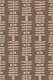 Modern boho plants stripes - brown