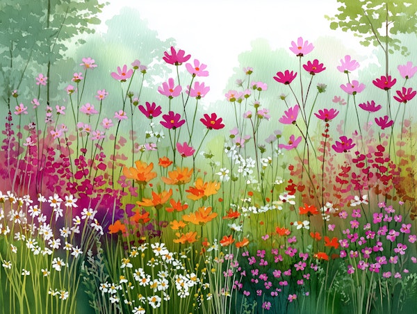 Blooming Meadow Bliss