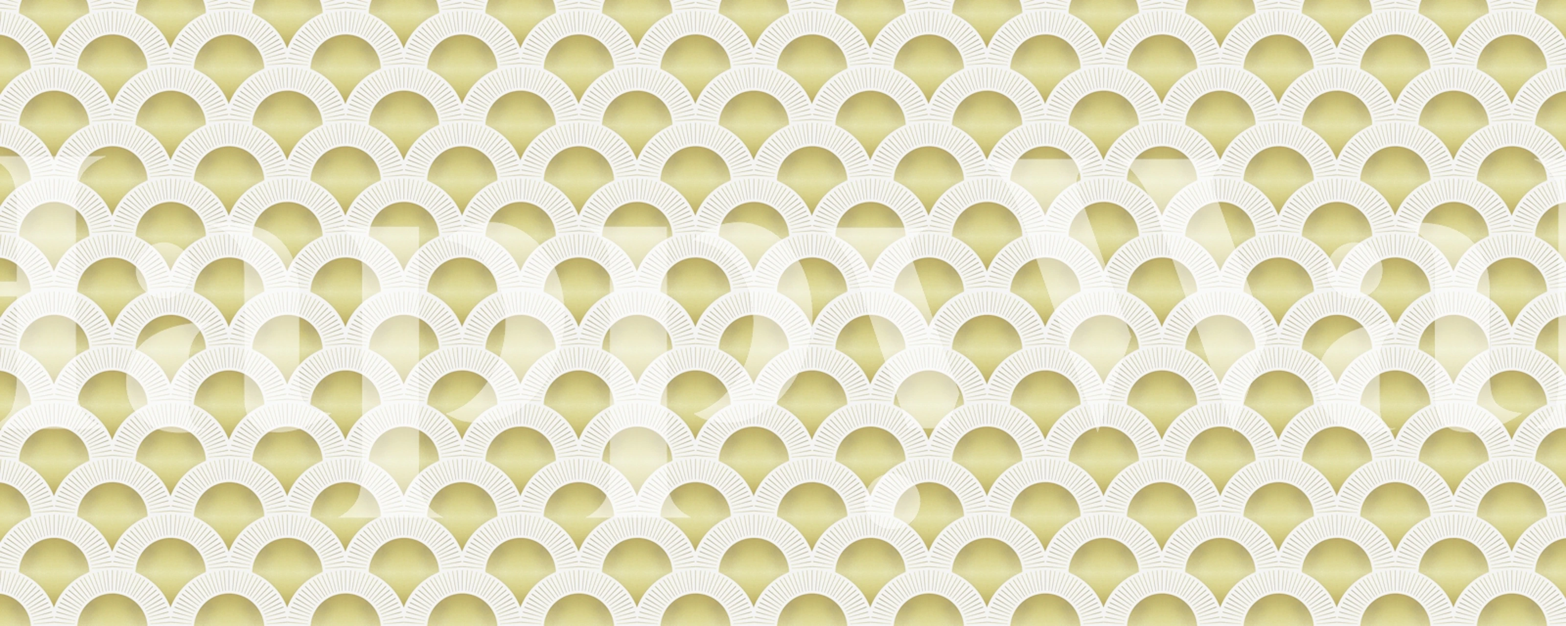 Golden Arch Harmony wallpaper in a room