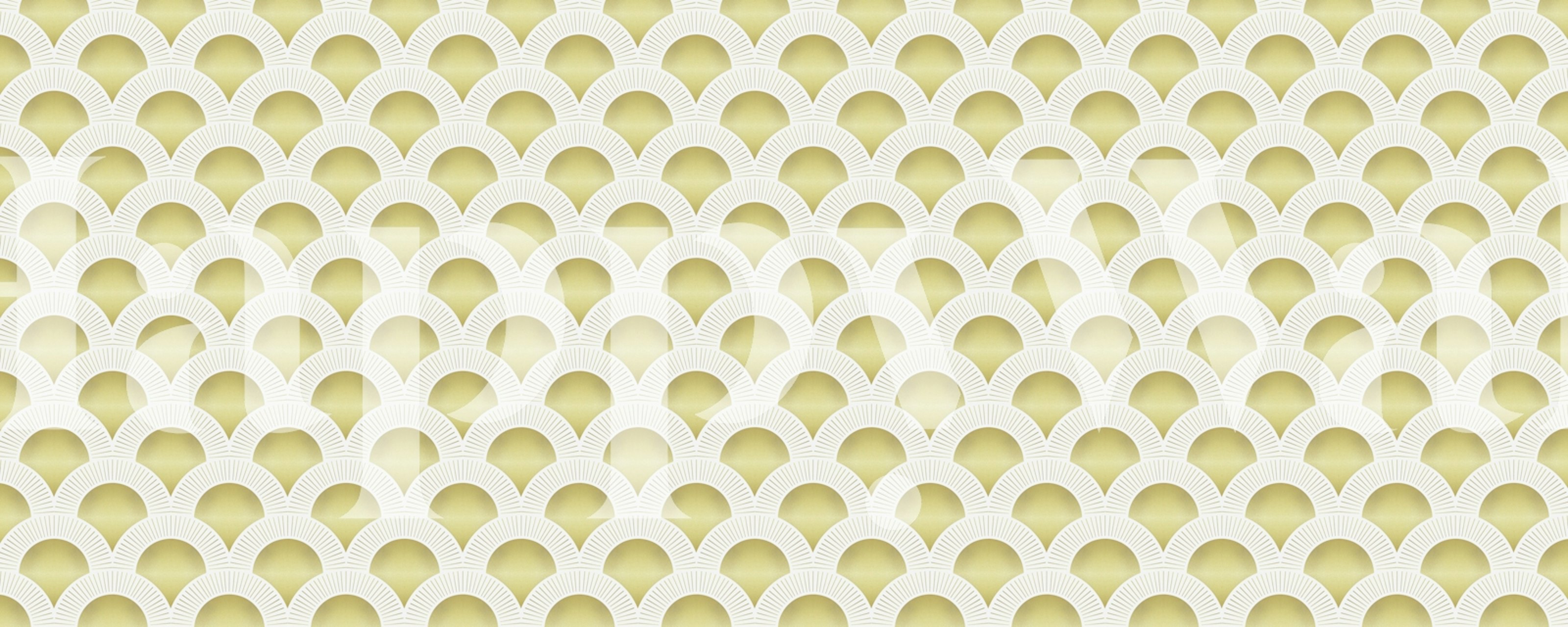 Golden Arch Harmony-tapet i et rum