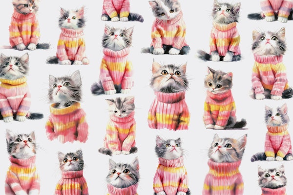 Pullover Cats 02