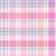 Modern Checkered Soft Pink & Blue Plaid
