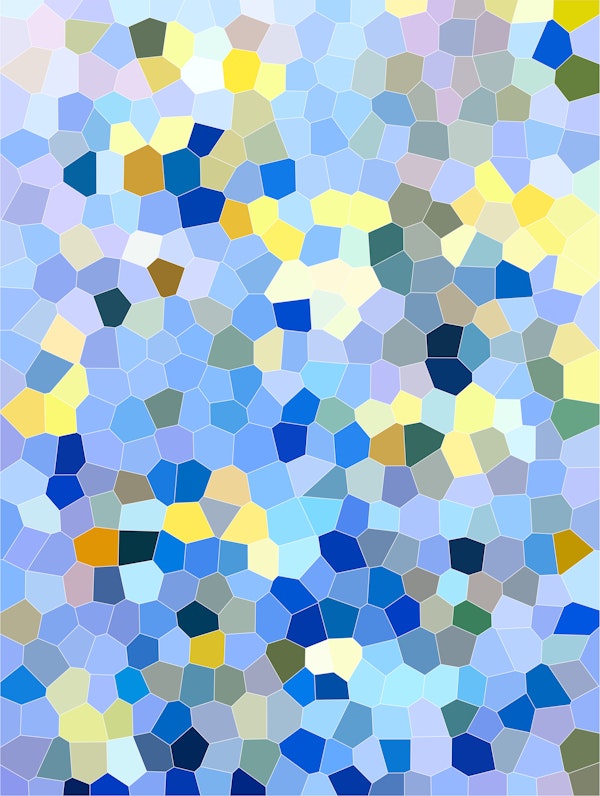 Mosaic Blue Harmony