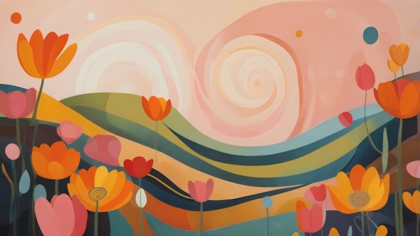 Radiant Horizon Blooms