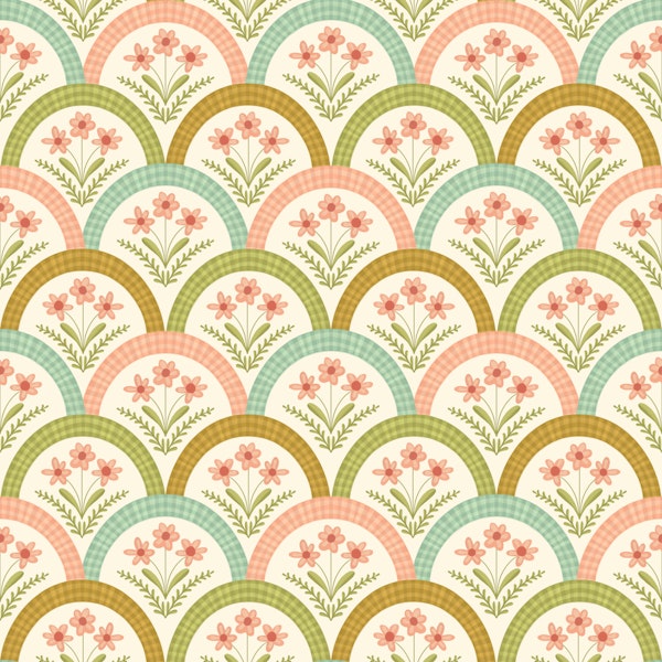 Cottage Flowers - Buttercream