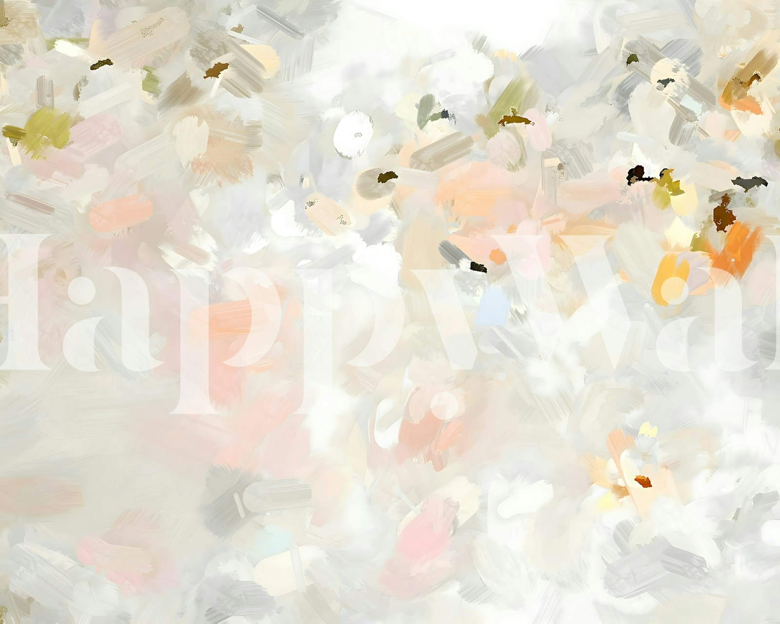 Rainy Sky wallpaper displayed in a room