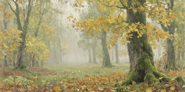 Golden Autumn Forest