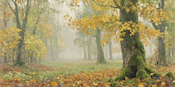 Golden Autumn Forest