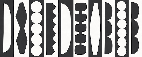 Monochrome Geometric Delight