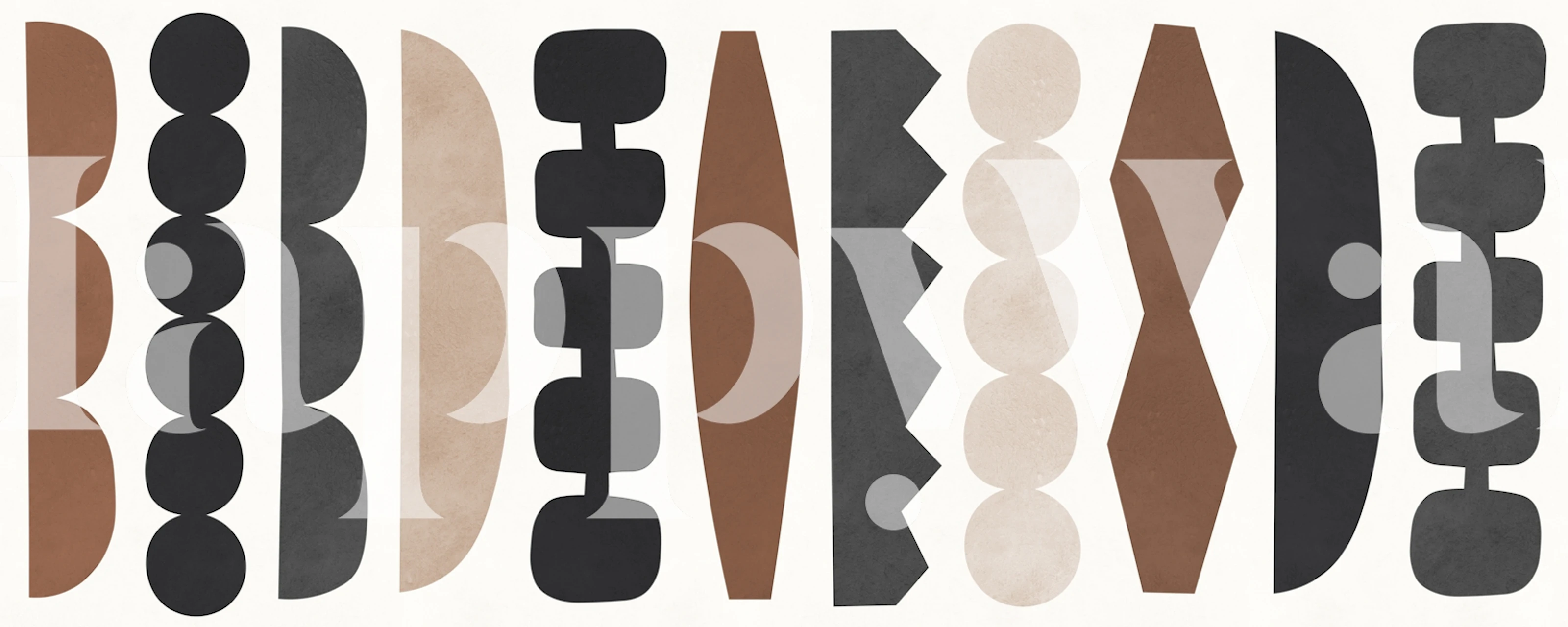 Tapeta Modern Minimalist Design w pokoju