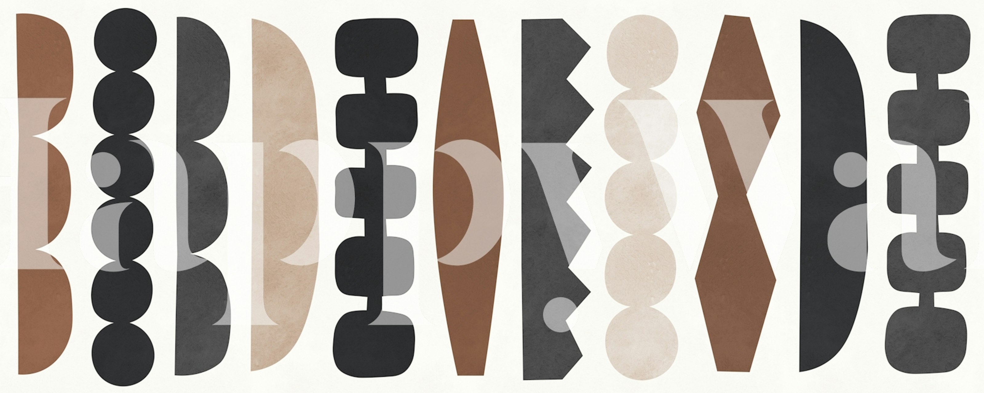 Modern Minimalist Design tapet i et rom