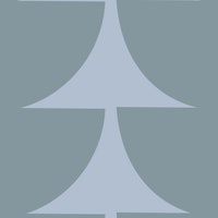 Modern Blue Forest Design tapetit