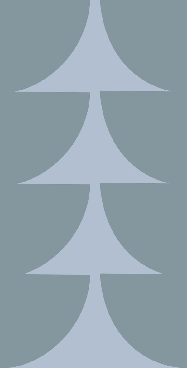 Modern Blue Forest Design