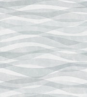 textured waves - stone grey wallpaper