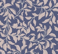 Botanical Serenity Blue wallpaper