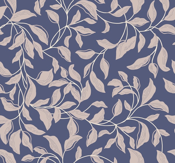 Botanical Serenity Blue