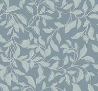 Tranquil Blue Foliage wallpaper