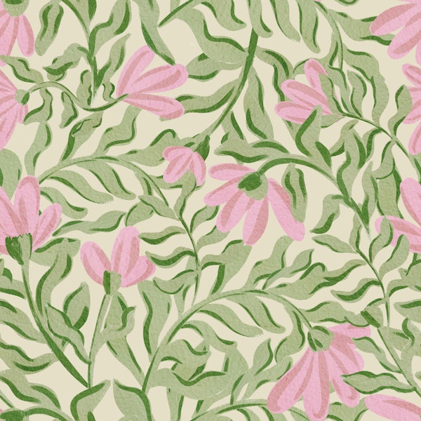 Lush Floral Greenscape