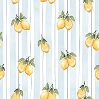 Lemon Riviera - blue tapete