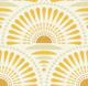 minimalist sunset - mustard yellow and beige