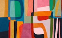 Artistic Color Geometry wallpaper