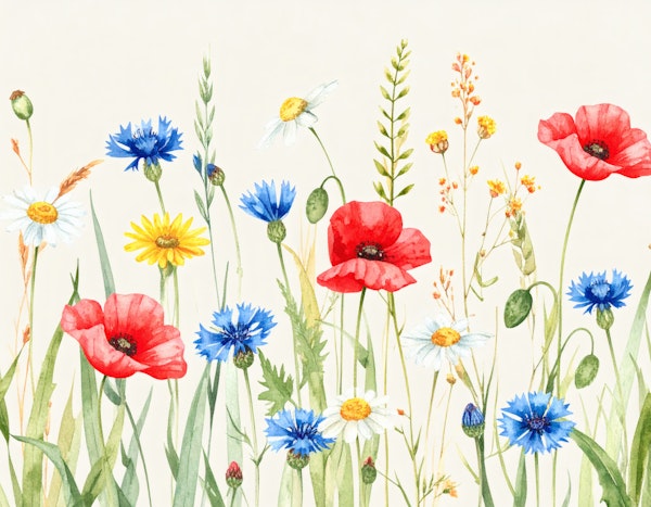 Poppies and Petals Dream