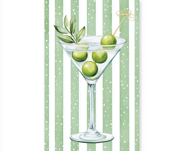 Green Olive Cocktail