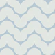 70's Geometry Groovy Waves Baby Blue WP