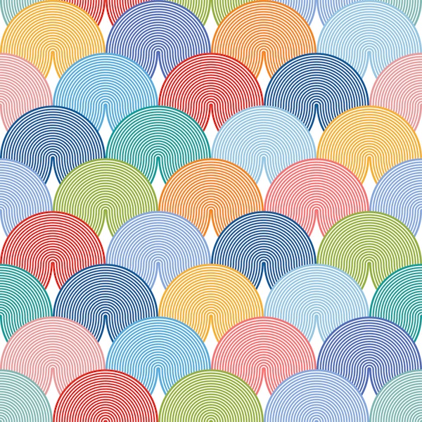 Modern Japanese Scallop Texture Cheerful WP