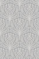 Elegant Abstract Florals - Light Grey ταπετσαρία