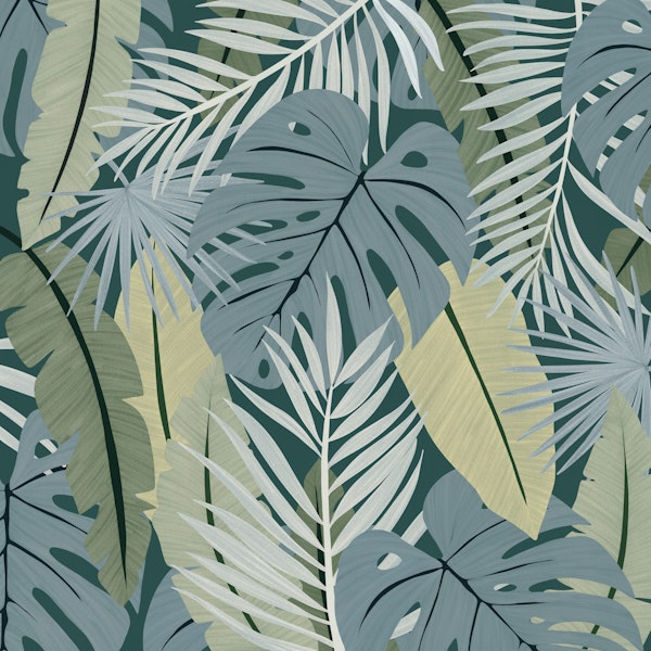 Tropical Leaf Oasis