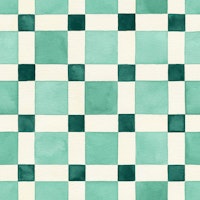 Calm Teal Checker ταπετσαρία
