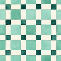 Calm Teal Checker wallpaper