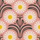 Modern Daisy Bliss in Pink - S