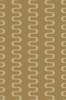 Simple modern wavy stripes - khaki ταπετσαρία