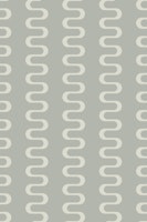 Simple modern wavy stripes - light grey ταπετσαρία