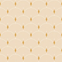 Modern Japanese Scallop Texture Yellow WP ταπετσαρία