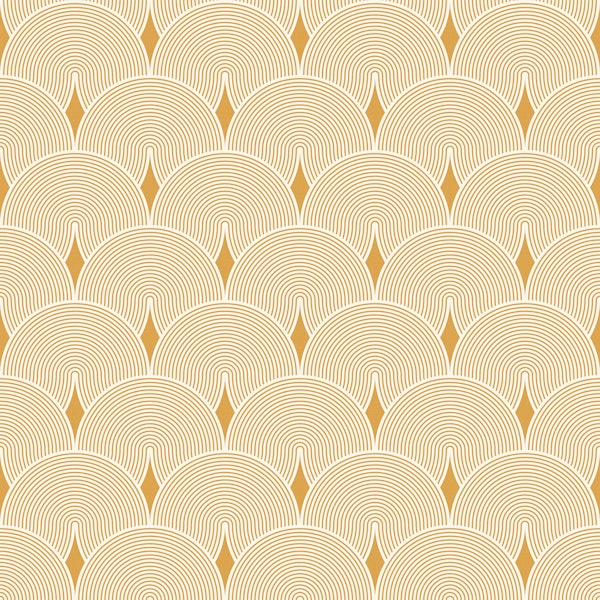 Modern Japanese Scallop Texture Yellow WP