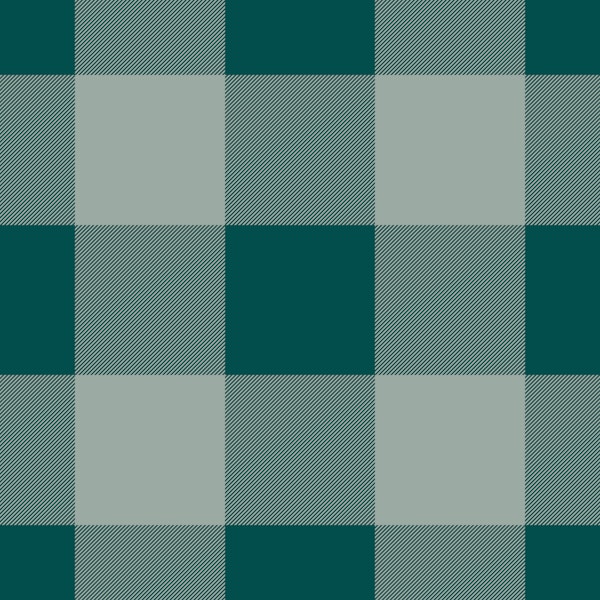 Rich and Muted Green Simple Gingham Plaid