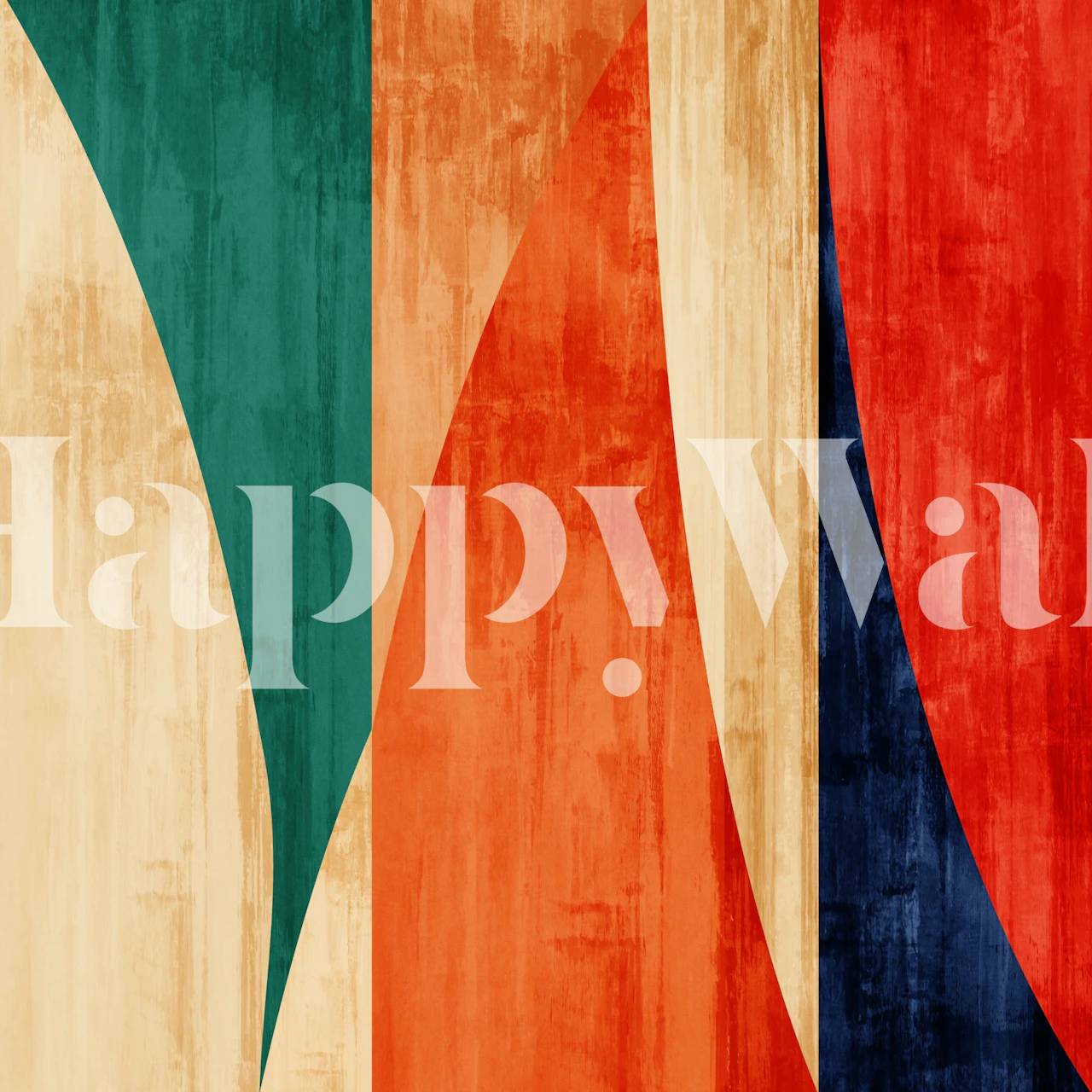 Textured Color Flow wallpaper in a room