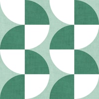 Geometric Abstract - green papiers peint