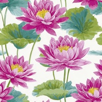 Vibrant Lotus Bloom wallpaper