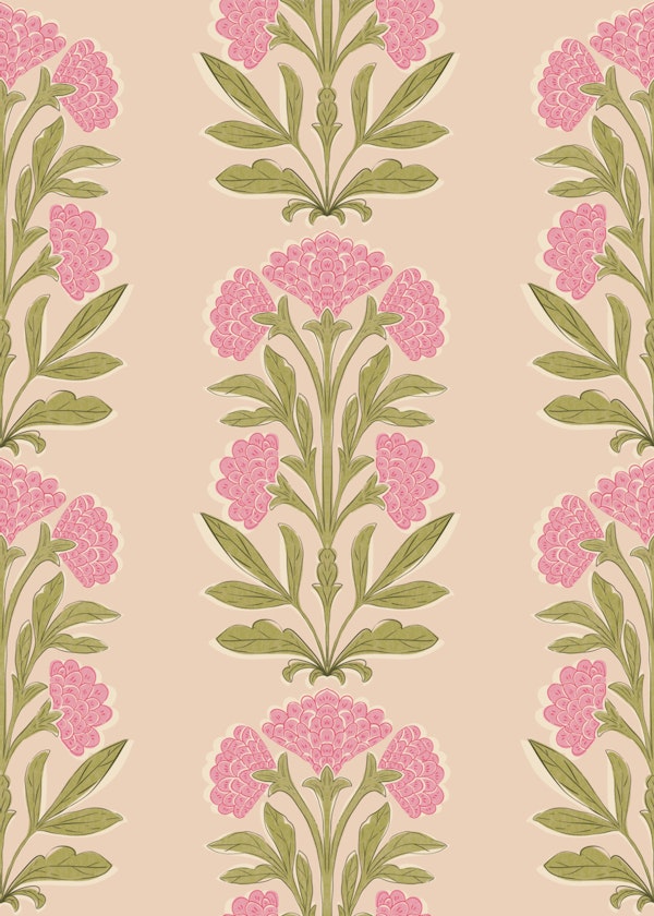 Vintage Pink Florals